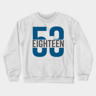 Eighteen 53 Logo Crewneck Sweatshirt